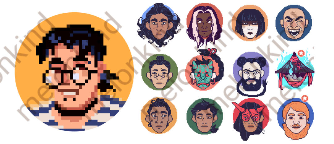 Assorted icons &amp; rpg tokens